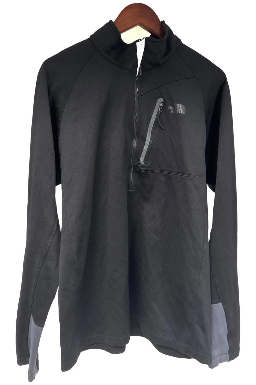 The North Face Men's Tech 1/4 Zip Pullover Sweater Black